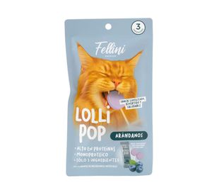 Snack gatos LolliPop Arándano 3 und.