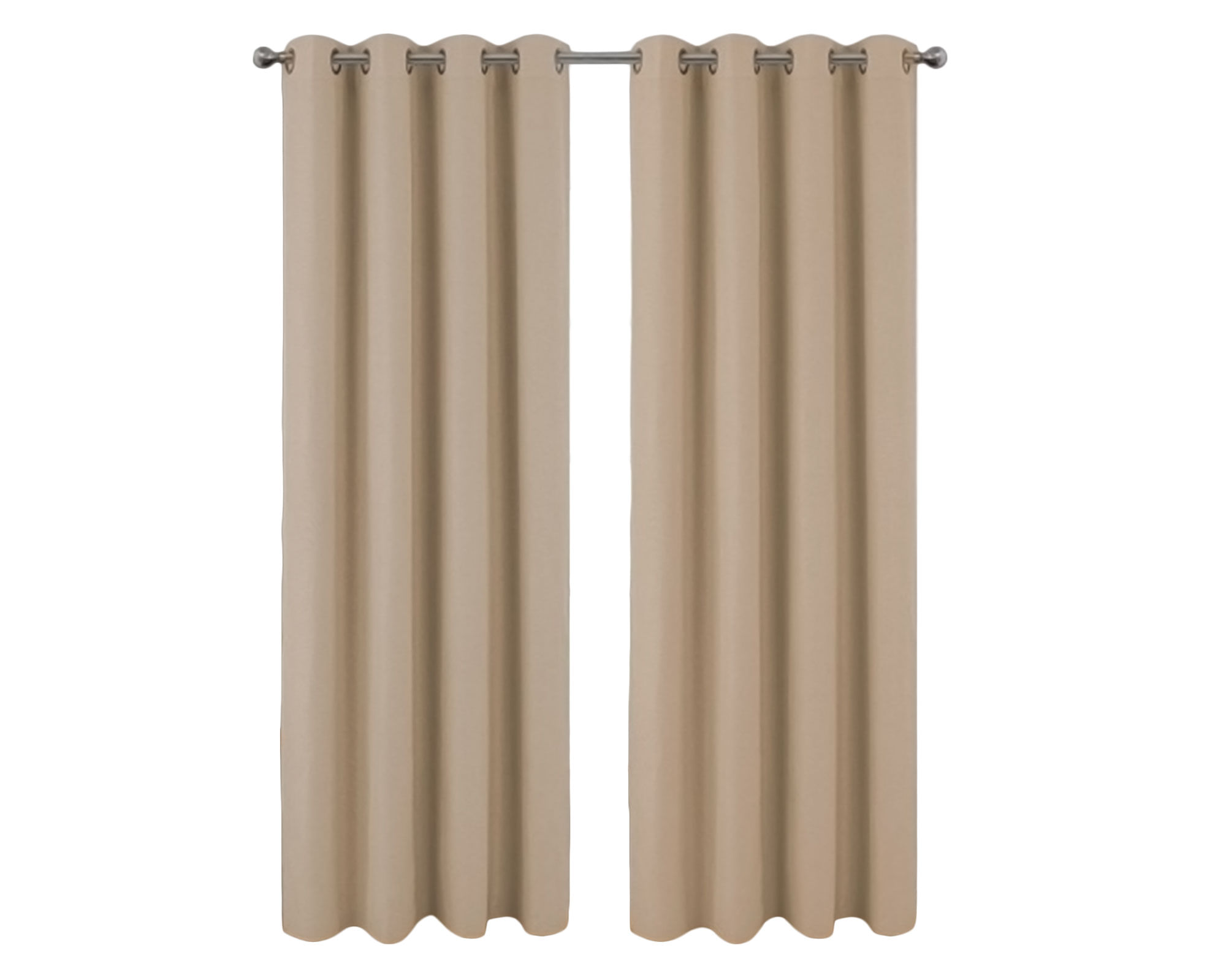 Illusions Cortina Blackout beige 220x140 cm