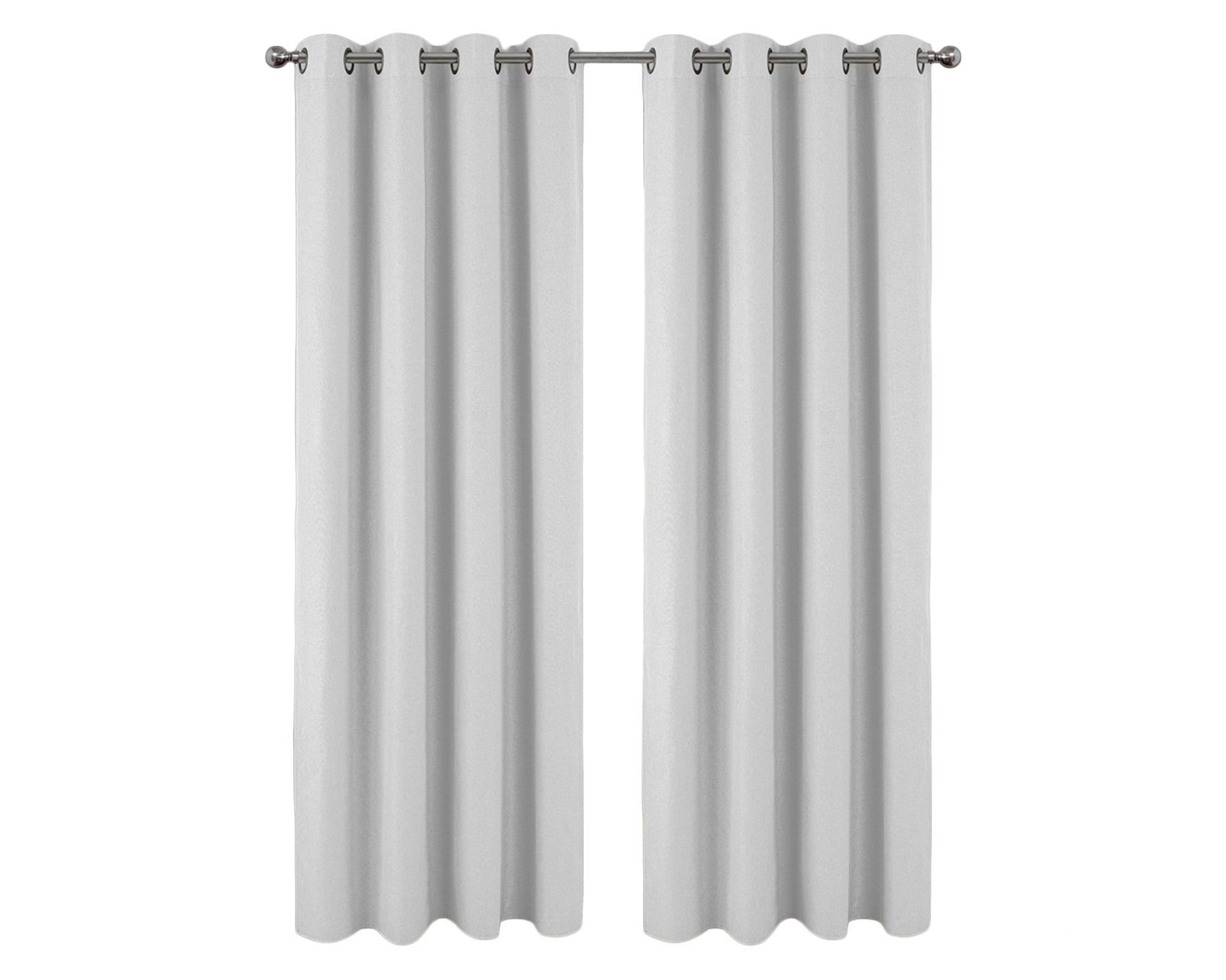 Illusions Cortina Blackout gris 220x140 cm