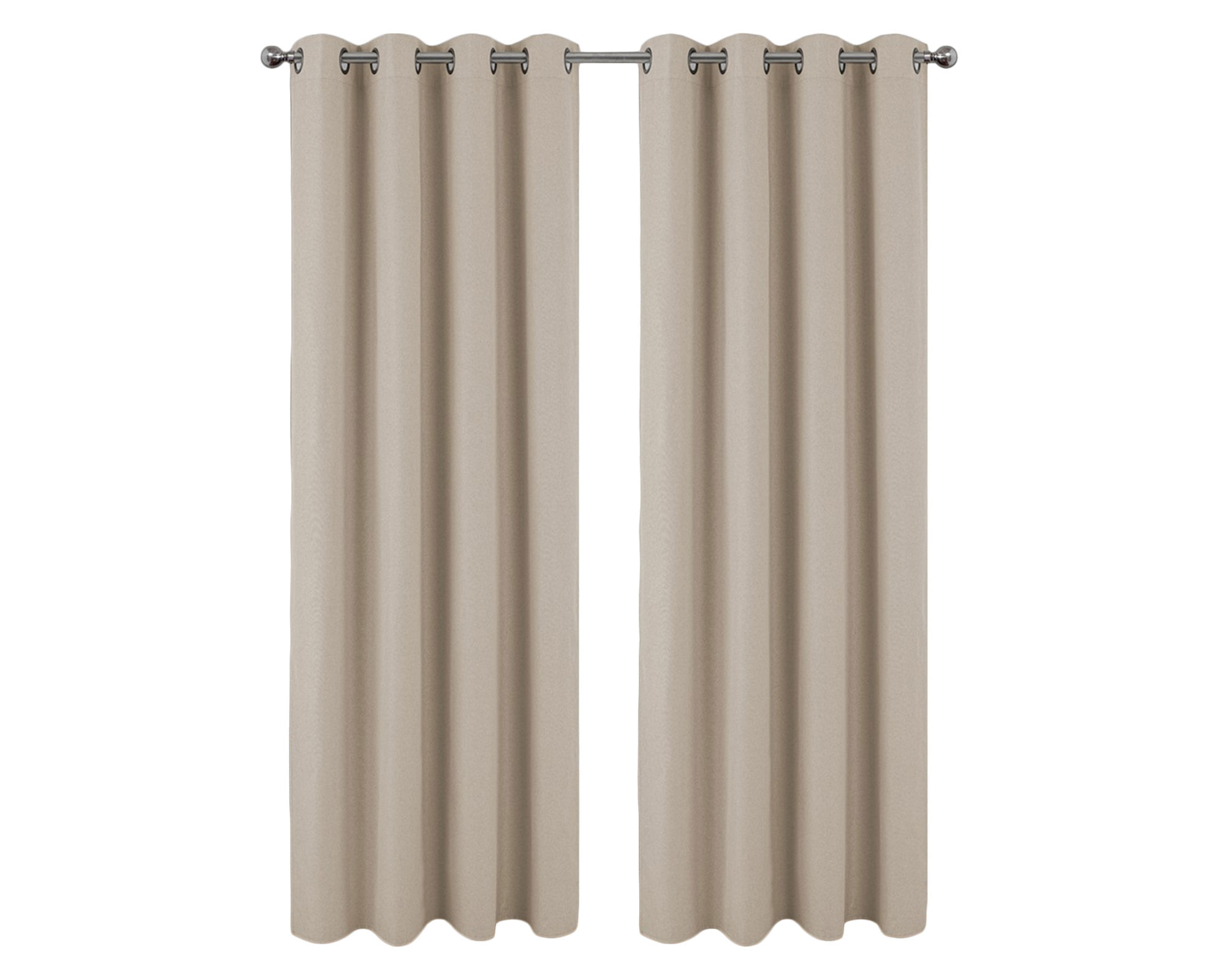 Illusions Cortina Blackout perla 220x140 cm