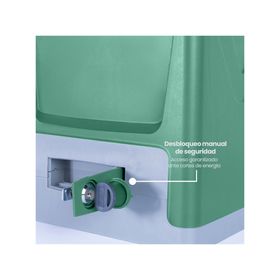 Kit portón New Speed 800 kg verde/gris