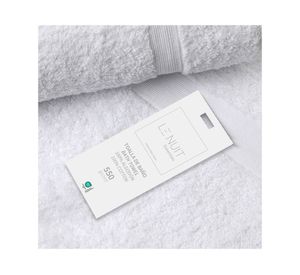 Toalla baño blanco 550 gr/m2 70x140 cm