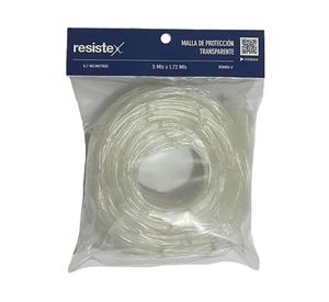 Malla protección monofilamento transparente 1.72 x 5 m