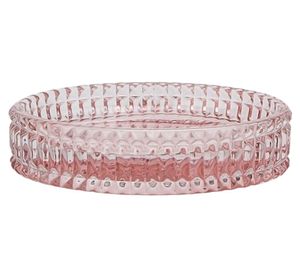 Jabonera vidrio coral