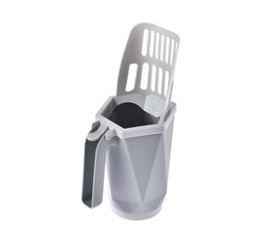 Pala arena sanitaria con recipiente