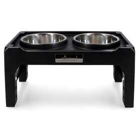 Plato mascota doble altura ajustable 1.4 litros 1 un.