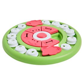 Plato mascota puzzle interactivo treats disco