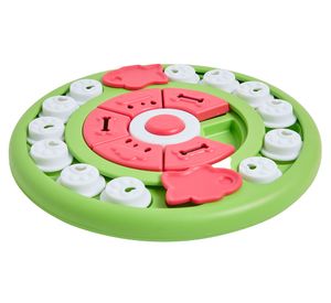 Plato mascota puzzle interactivo treats disco