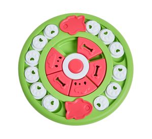 Plato mascota puzzle interactivo treats disco
