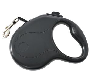 Correa retráctil perro 5 m negro
