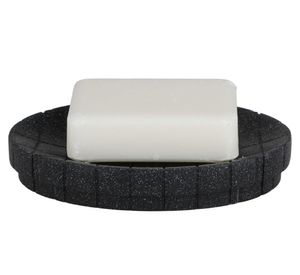 Jabonera moderno poliresina negro