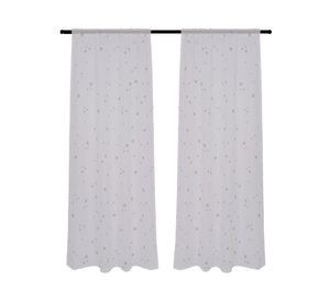 Cortina sun out Kids Stars 140x230 cm gris
