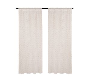 Cortina sun out Kids Puntos 140x230 cm blanco