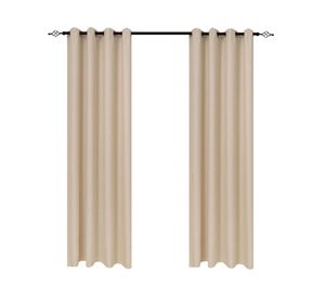 Cortina Espiga 140x230 cm beige claro