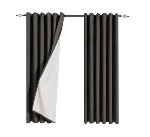 Cortina blackout Maria 200x230 cm grafito