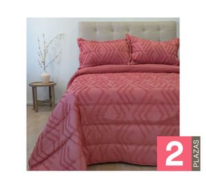 Plumón Touch coral 2 plazas