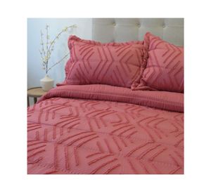 Plumón Touch coral 2 plazas