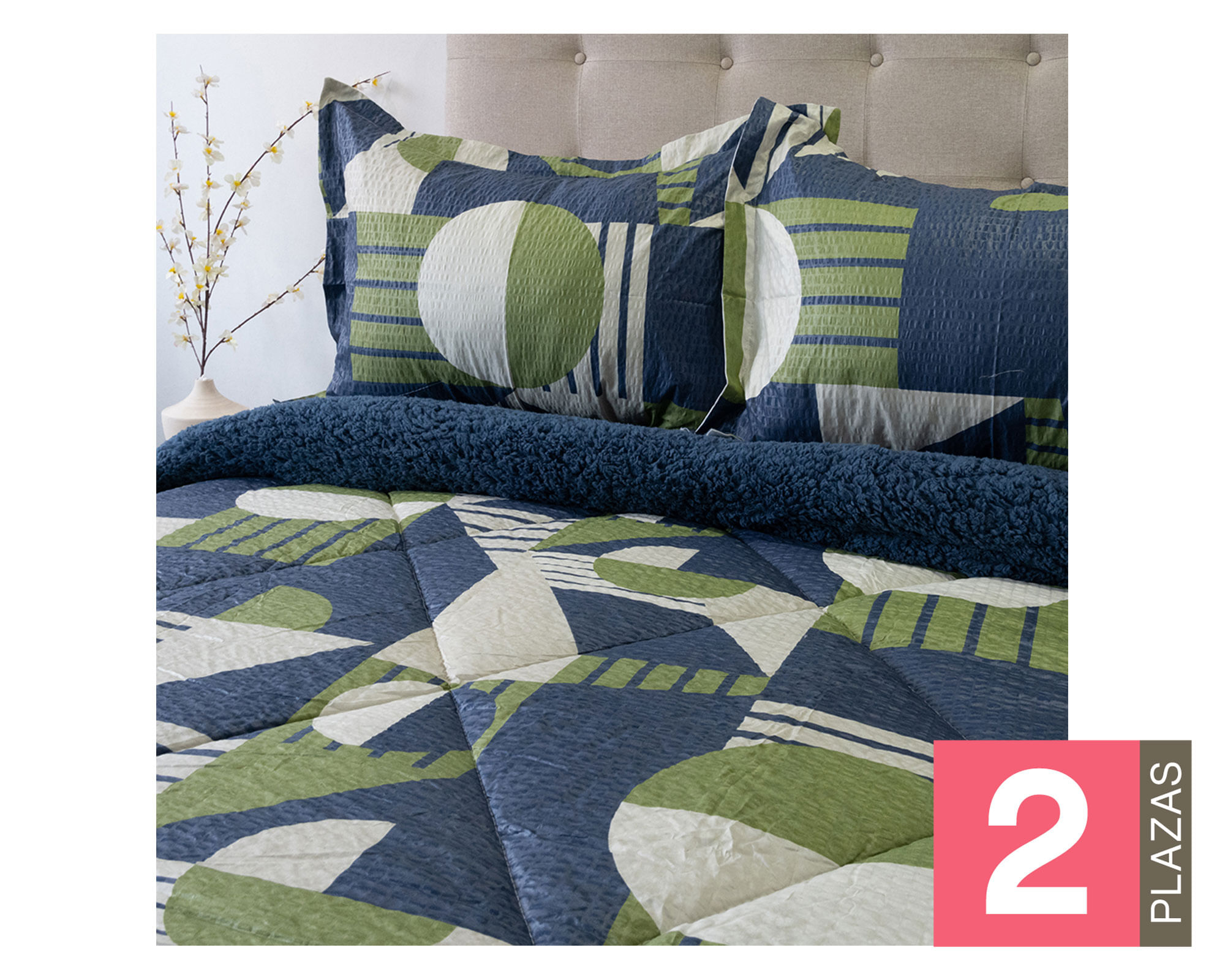 Doral Plumón sherpa Outboss estampado 2 plazas D7
