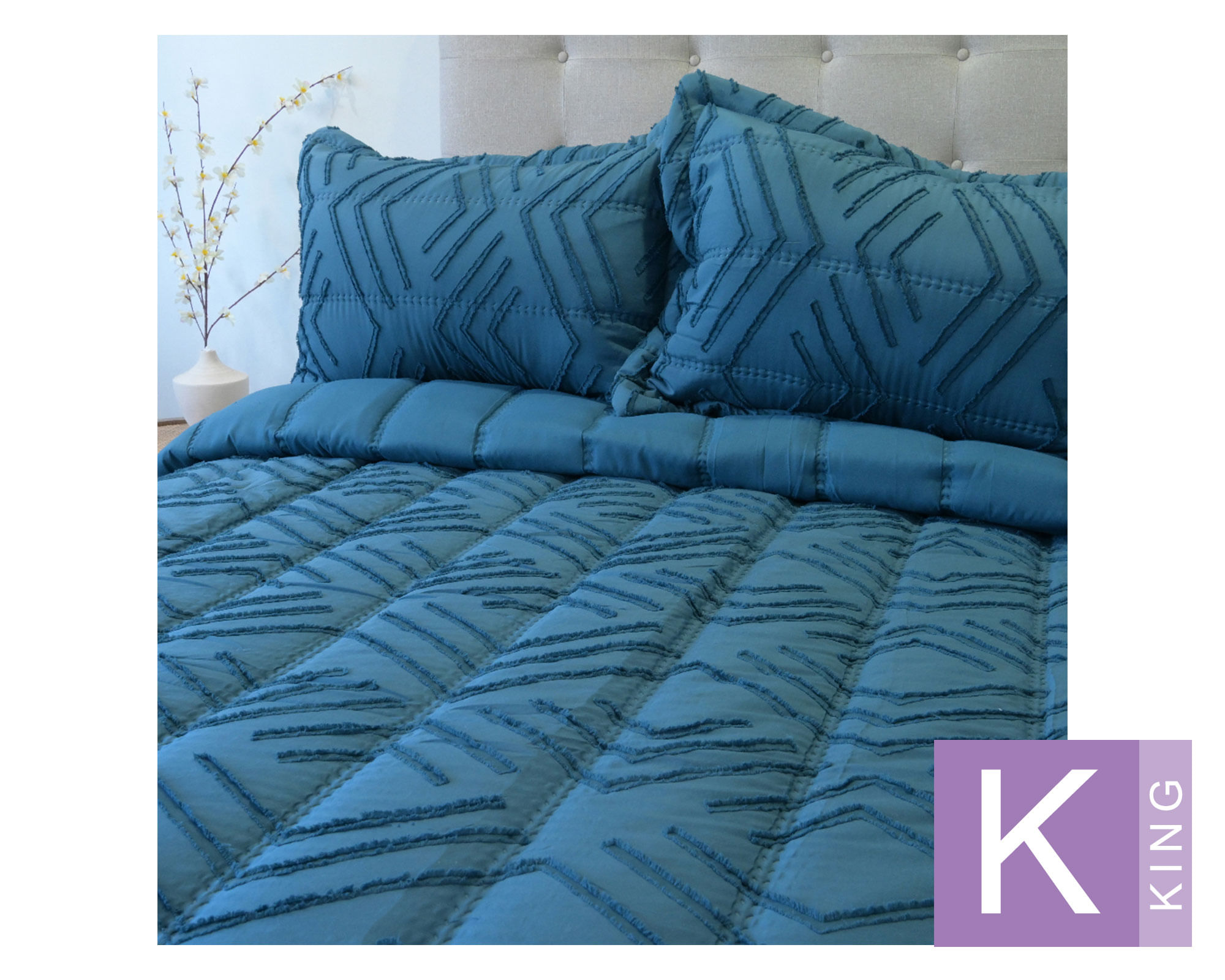 Doral Plumón Touch azul King
