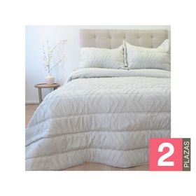 Plumón Touch beige 2 plazas