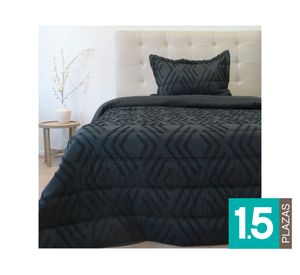 Plumón Touch negro 1.5 plazas