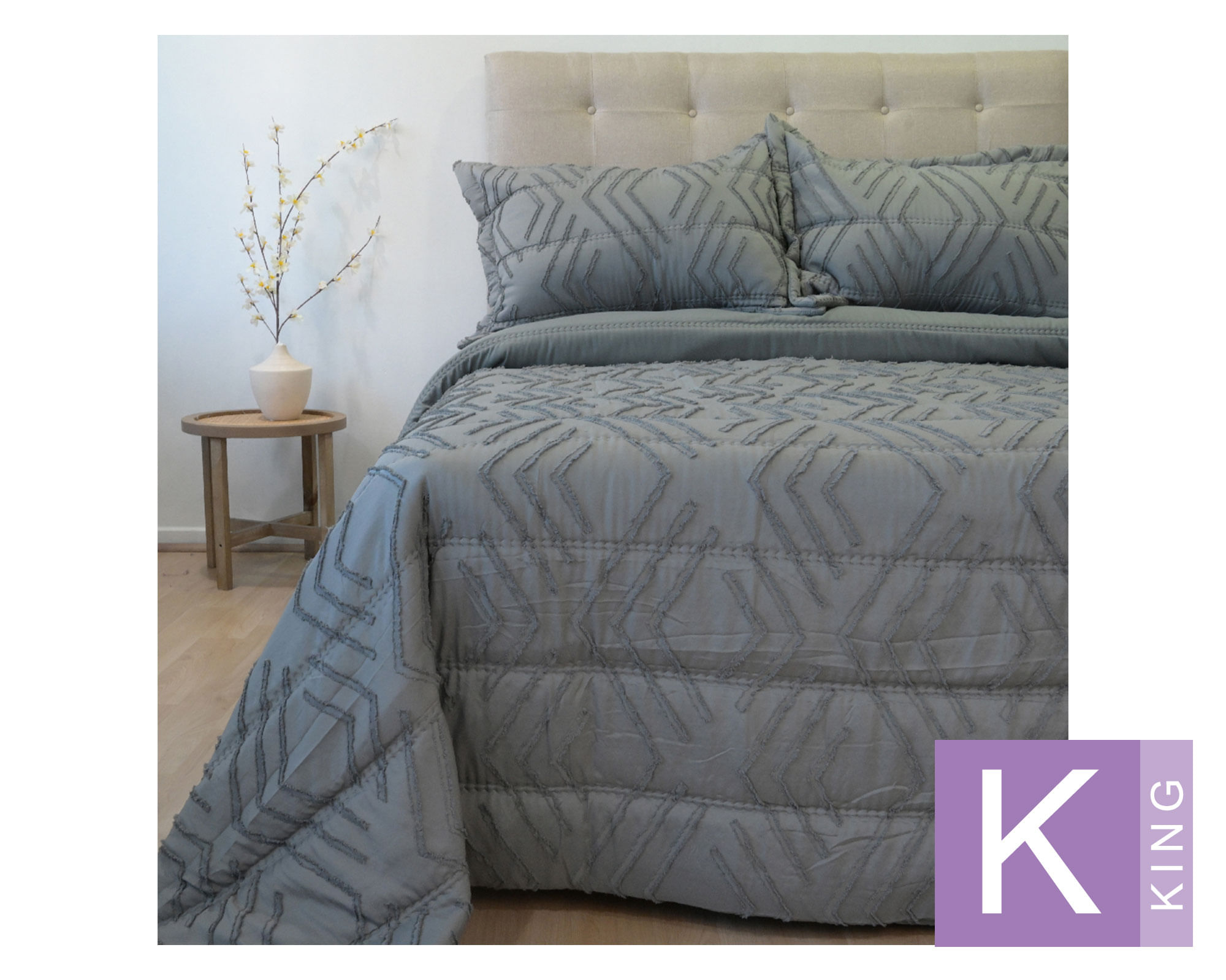 Doral Plumón Touch gris King