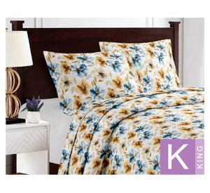 Quilt Breda celeste King