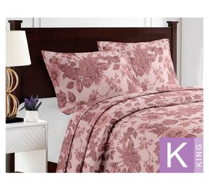 Quilt Breda rosado King