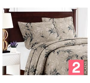 Quilt Breda beige 2 plazas