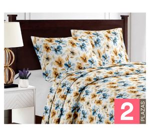 Quilt Breda celeste 2 plazas
