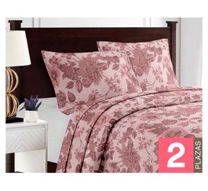 Quilt Breda rosado 2 plazas