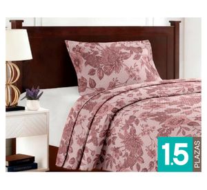 Quilt Breda rosado 1.5 plazas