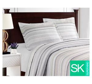 Quilt Breda gris Súper King