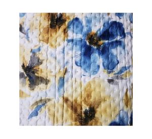 Quilt Breda celeste 1.5 plazas
