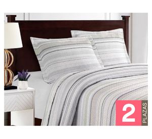 Quilt Breda Breda gris 2 plazas