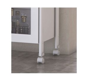 Isla cocina americana 85x86 cm Blanca