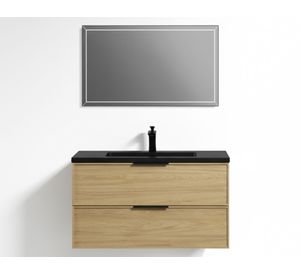 Mueble vanitorio 90 cm + espejo Sondu