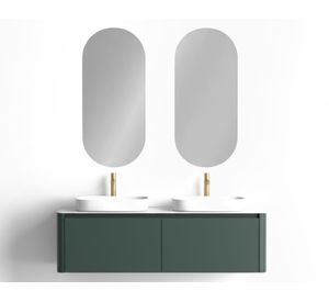 Mueble vanitorio 140 cm + espejo Rua