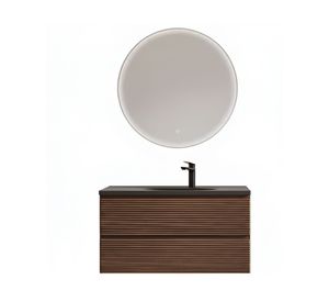 Mueble vanitorio 90 cm + espejo Lokta