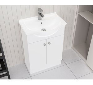 Mueble vanitorio 60 cm Alba blanco