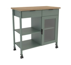 Isla cocina americana 85x86 cm Verde