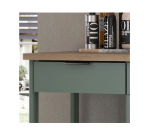 Isla cocina americana 85x86 cm Verde