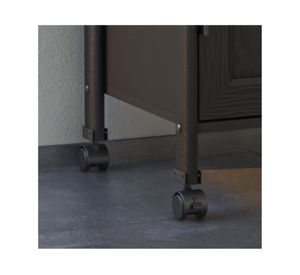 Isla cocina americana 44.6x86 cm Negra