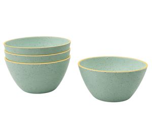 Bowl 600 ml Summer-Gingko menta 4 unidades