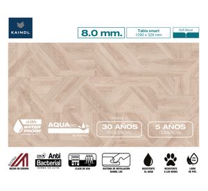 Piso flotante Aquapro Bella 8 mm 2.55 m2