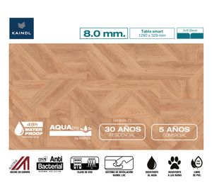 Piso flotante Aquapro Aurelia 8 mm 2.55 m2