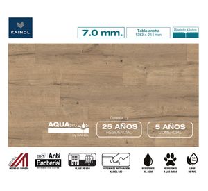 Piso flotante Aquapro Liskamm 7 mm 3.04 m2