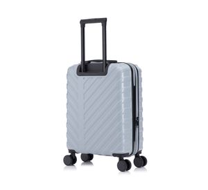 Maleta rígida 8 ruedas D1 gris 12 kg