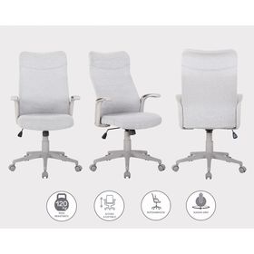 Silla ejecutiva Fabric gris M+Design