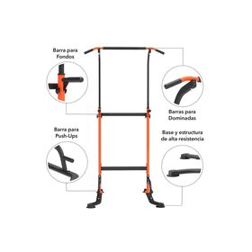 Estación Entrenamiento Barras Dominadas Power